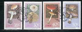 CISKEI 1988 CTO Stamp(s) Poisenous Fungi 145-148 #3350 - Mushrooms
