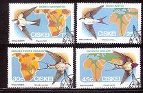 CISKEI 1984 CTO Stamp(s) Migratory Birds 61-64 #3332 - Other & Unclassified