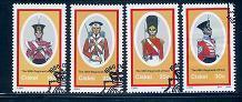 CISKEI 1986 CTO Stamp(s)  Military Uniforms 98-101 #3340 - Militaria