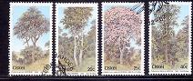 CISKEI 1983 CTO Stamp(s)  Indigenous Forests 34-37 #3325 - Trees