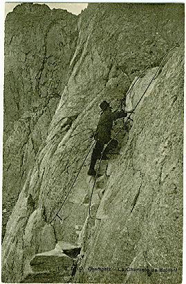 Chamonix - La Cheminée Du Brévent - Alpinisme