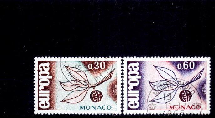 8408 - Monaco 1965 - Yv.no.675-6 Obliteres - 1965