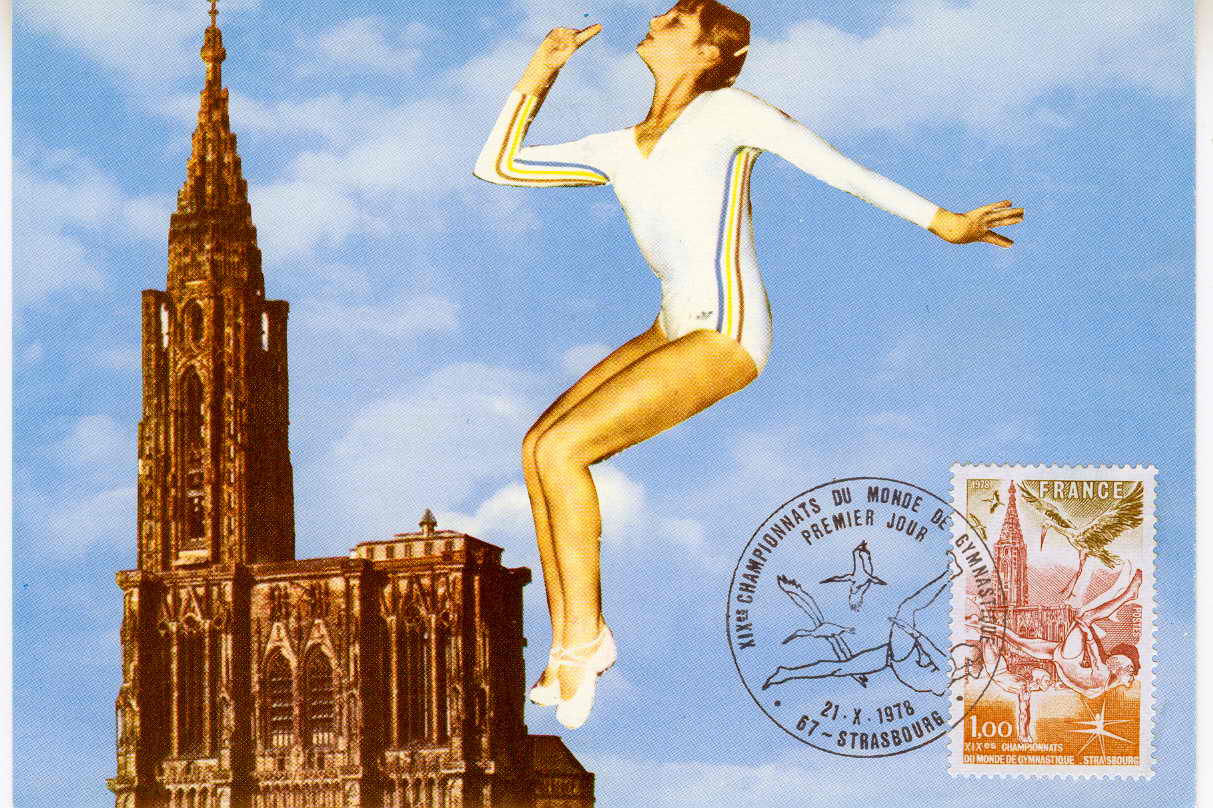 GYMNASTIQUE CARTE MAXIMUM FRANCE 1978 CHAMPIONNATS DU MONDE DE GYMNASTIQUE - Gymnastique