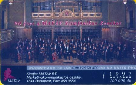 Hungary - P1997-24 - Symphony Orchestra - Hungary