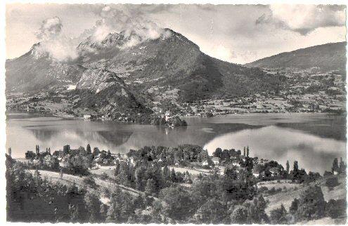 74 - Lac D'Annecy - Vue Sur Talloires Et Duingt - CPSM écrite - Ed. G. Mouchet N° 259 - Talloires