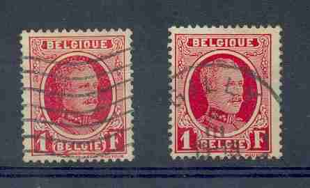 Lot Ocb Nr : 256 Gestempeld , Zie Scan , Ocb : 0.5 Euro - 1922-1927 Houyoux