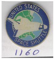 PIN´S - Ref 1160 - "US - SPACE SHUTTLE" - Airplanes