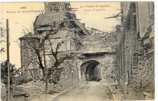 Montdidier: Le Palais De Justice (05-268) - Montdidier