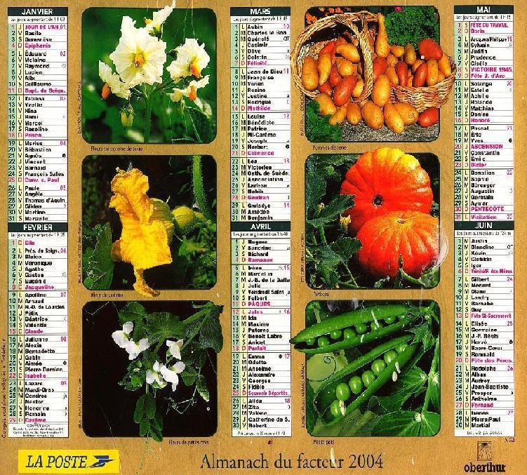 CALENDRIER ALMANACH 2004 - Grossformat : 2001-...