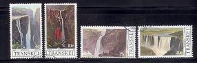 TRANSKEI 1979 CTO Stamp(s) Waterfalls 58-61 #3388 - Transkei