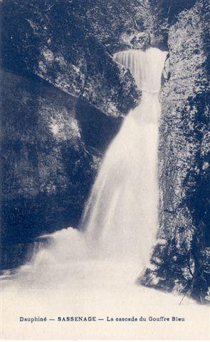 SASSENAGE - Le Cascade Du Gouffre Bleu - Sassenage