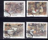 VENDA 1988 CTO Stamps Local Art 179-182 #3485 - Other & Unclassified