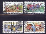 VENDA 1980 CTO Stamps Tea Cultivation 26-29 #3448 - Agriculture