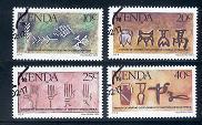 VENDA 1984 CTO Stamps History Of Writing 86-89 #3463 - Venda