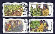 VENDA 1980 CTO Stamps Banana Cultivation 30-33 #3449 - Agriculture