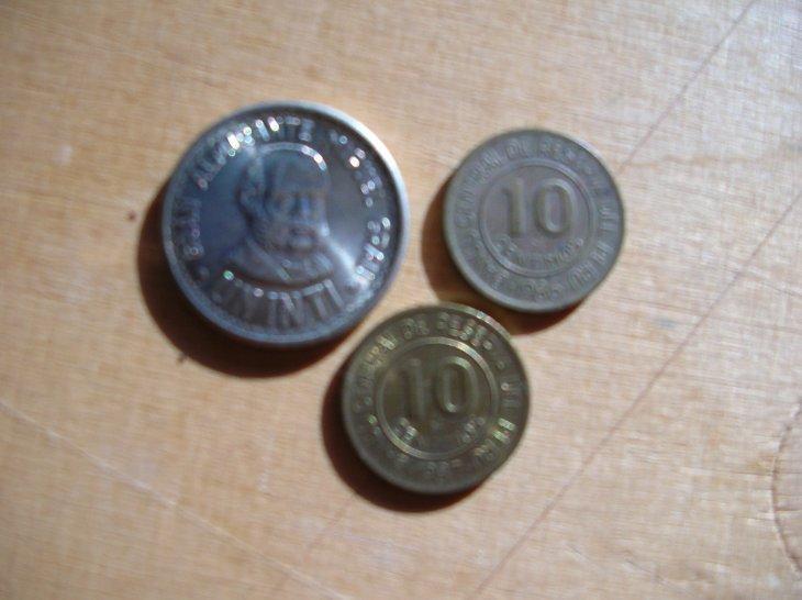 Pérou Lot De 3 Monnaies - UN INTI 1987 - 10 Centimos  1986 & 1987. - Peru