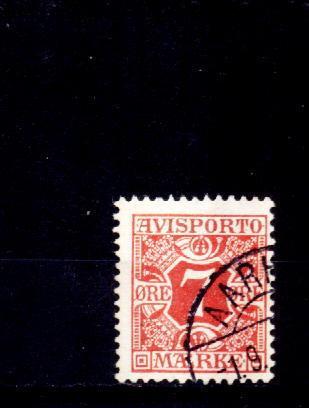 Danemark Yv.no.Journaux 3 Oblitere -(d) - Impuestos