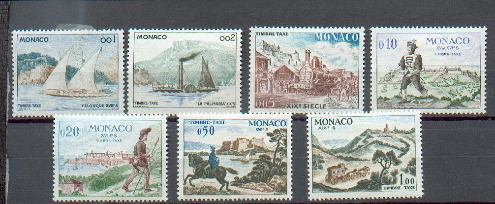 Mona 186 - Taxe 5- à 62 * (sauf 60A) - Postage Due