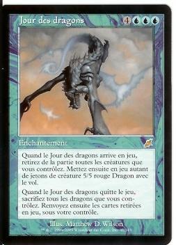 Jour Des Dragons - Cartes Bleues