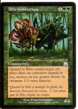 Bete Symbiotique - Cartes Vertes