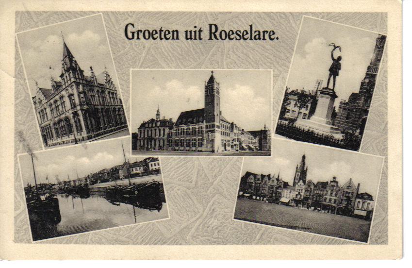 GROETEN UIT ROESELARE - Roeselare