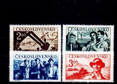 Tchecoslovaquie Yv.no.535/5 Neufs** - Unused Stamps