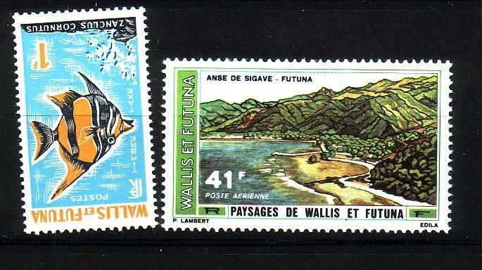 WALLIS ET FUTUNA 37 T ET 69 PA EN NEUF SANS CHARNIERES COTE 4 € 30 LOT 5 - Altri & Non Classificati