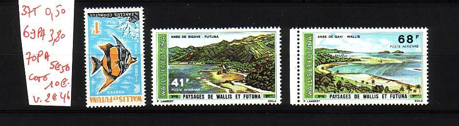 WALLIS ET FUTUNA 37T/.. 69/70 PA EN NEUF*** SANS CHARNIERES COTE 10 € 00 LOT 7 - Altri & Non Classificati