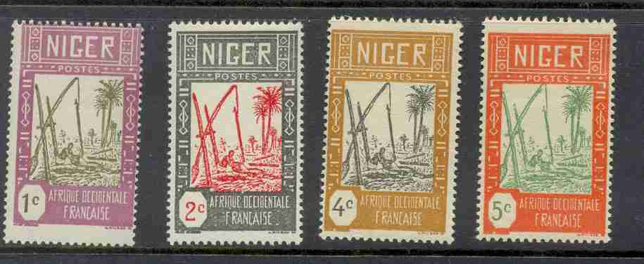 Lot Niger , Voir Scan, Zie Scan ,  Postfris Met Scharnier, - Unused Stamps