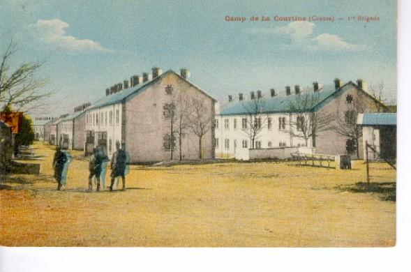 23 - Camp De La Courtine. 1ère Brigade. - La Courtine