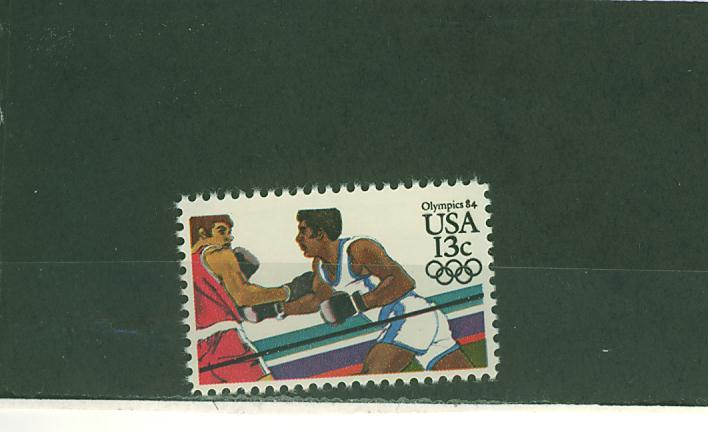 84N0040 Boxe USA 1984 Neuf ** Jeux Olympiques De Los Angeles - Pugilato