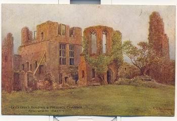 KENILWORTH CASTLE - LEICESTER´S BUILDING & PRESENCE CHAMBER - NO 3167 - Andere & Zonder Classificatie