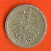 DEUTCHES REICH 1867-E Coin 5Pf C137 - Small Coins & Other Subdivisions