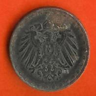 DEUTCHES REICH 1916-A Coin 10 Pf Iron C133 - 10 Pfennig