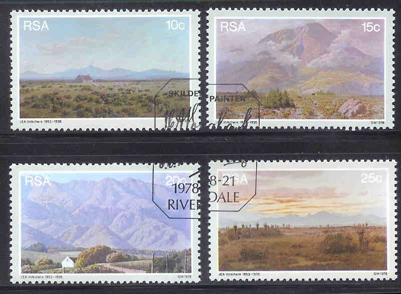 SOUTH AFRICA 1978 CTO Stamp(s) Volschenk 542-545 #3540 - Other & Unclassified