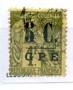 Guadeloupe N°11 - Oblitérés