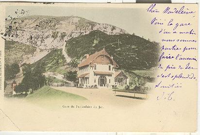 C P Gare Du Funiculaire Du Jer - Funicular Railway