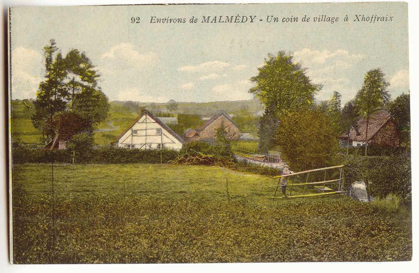 3058 - Environs De MALMEDY - Un Coin Du Village à XHOFFRAIX - Malmedy