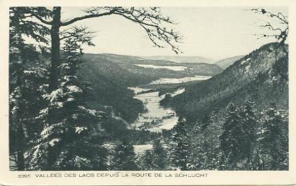 3395 Vallées Des Lacs Depuis La Route De La Schlucht - Fraize