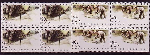 NATIONS UNIS - Bureau De New York - 410/411** Bloc De 4 Cote 11,60 Euros Depart à 10% - Unused Stamps
