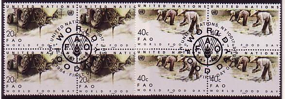 NATIONS UNIS - Bureau De New York - 410/411 Obli Bloc De 4 Cote 10,40 Euros Depart à 10% - Used Stamps
