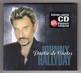J. HALLYDAY : SINGLE DIGIPACK " PARTIE DE CARTES  "  NEUF & SCELLE. LIMITE. - Other - French Music