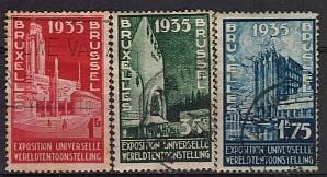 Lote 3 Sellos  Belgique Ivert 386-387-389 º - Used Stamps