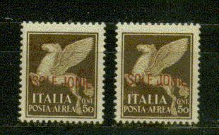 ITALIE FIUME PA Nº 1 & 1a * - Yugoslavian Occ.: Fiume