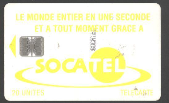 CENTRAL AFRICAN REPUBLIC - CAR-15 - 20U. - YELLOW LOGO - BLACK SCH. LOGO - Centrafricaine (République)