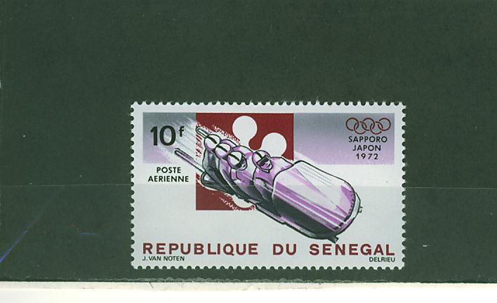 372N0148 Bobsleigh Senegal 1972 Neuf ** Jeux Olympiques De Sapporo - Winter (Other)