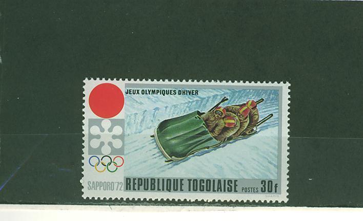 372N0142 Bobsleigh Togo 1972 Neuf ** Jeux Olympiques De Sapporo - Wintersport (Sonstige)