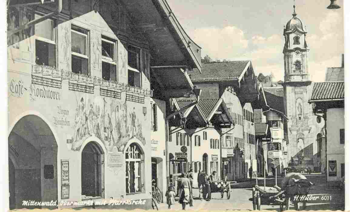 Mittenwald Uit 1955  , Gelopen ,used Zie Scan(d6 - 35) - Mittenwald