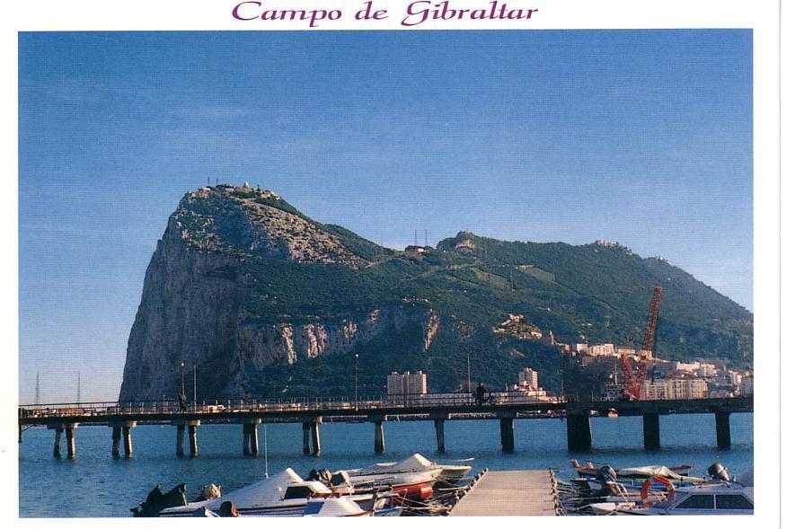 CARTE POSTALE : LE ROCHER DE GIBRALTAR - Gibilterra