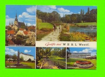 WERL WESTF, ALLEMAGNE - GRUBE AUS - 5 MULTIVUES - CARD TRAVEL - - Werl